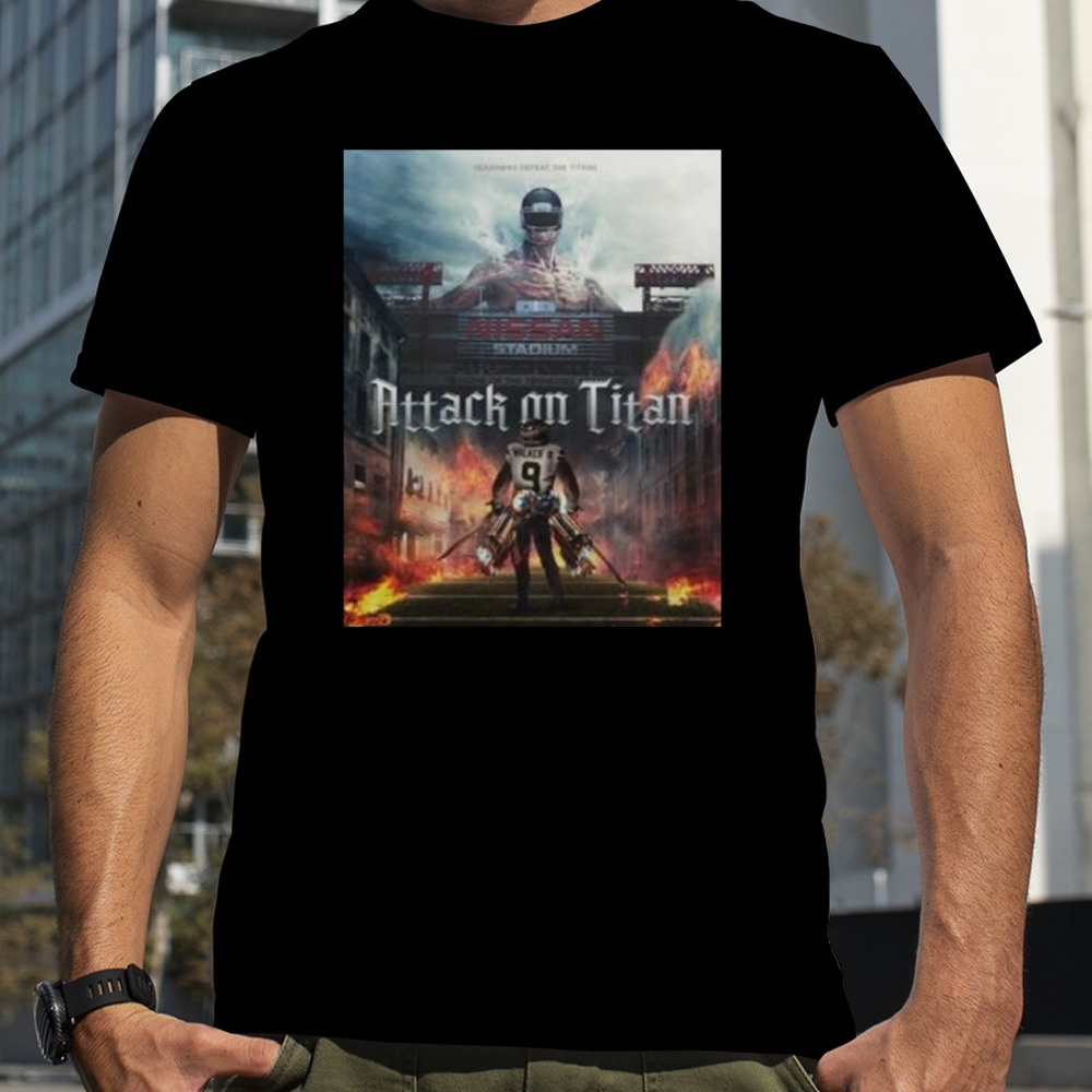 Seattle Defeat The Titans Attack On Titan Shirt