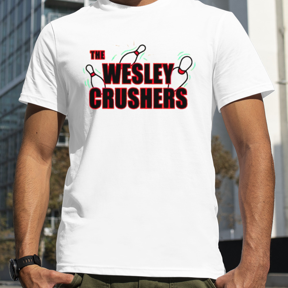 Sheldon the Wesley Crushers Bowling shirt