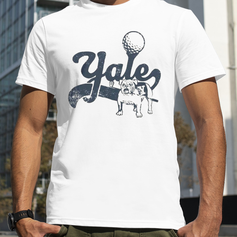 Streaker sports yale vintage golf Shirt