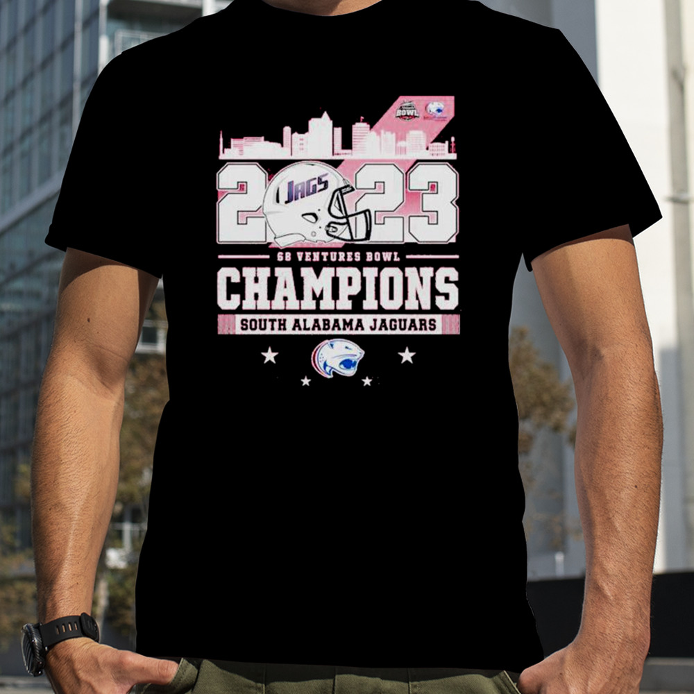 2023 68 Ventures Bowl Champions South Alabama Jaguars Shirt