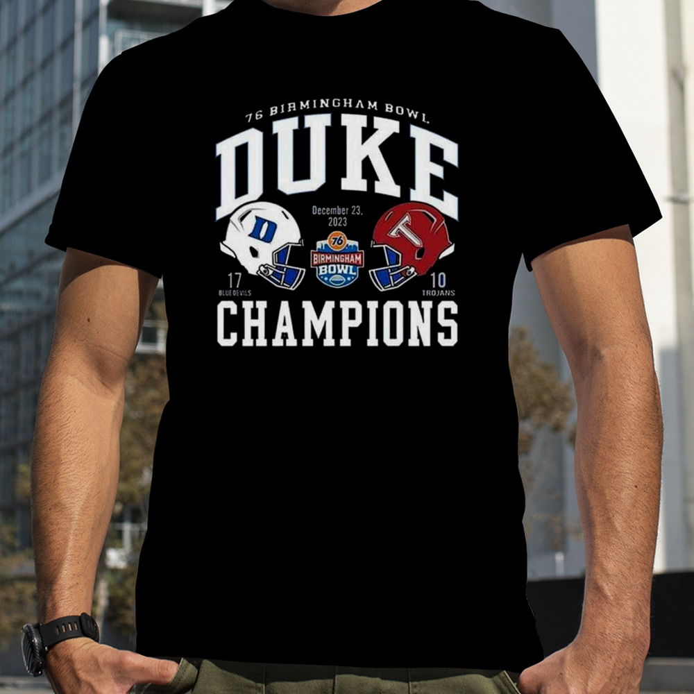 76 Birmingham Bowl Duke Blue Devils Champions 2023 T-shirt