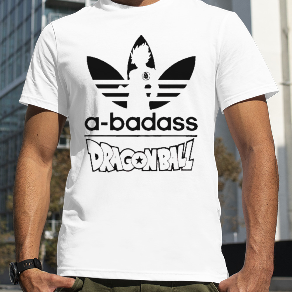 A badass adidas parody son goku dragon ball shirt