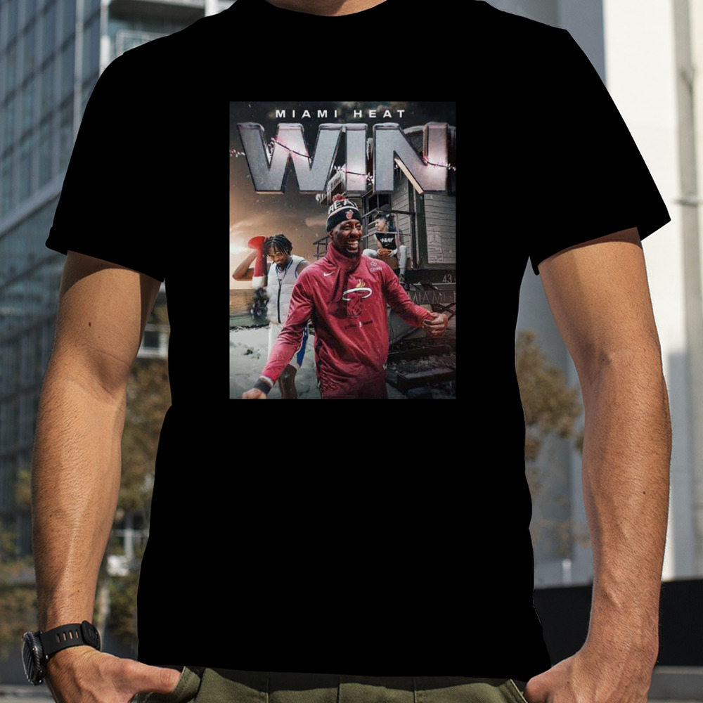 Bam Adebayo Great Performance Help Miami Heat Beat The Philadelphia 76ers NBA Poster shirt