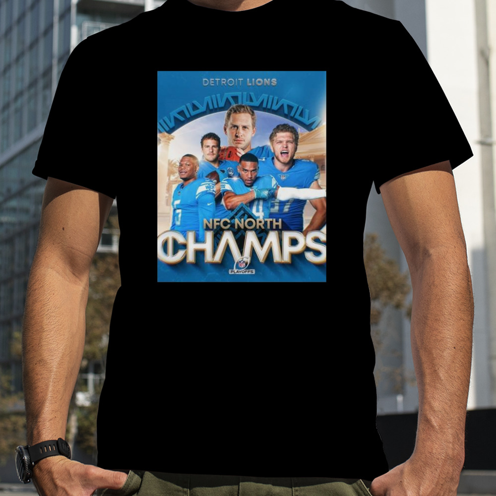 Congrats Detroit Lions Are NFC North Champions NFL Playoffs The First Division Title Since 1993 T-Shirt