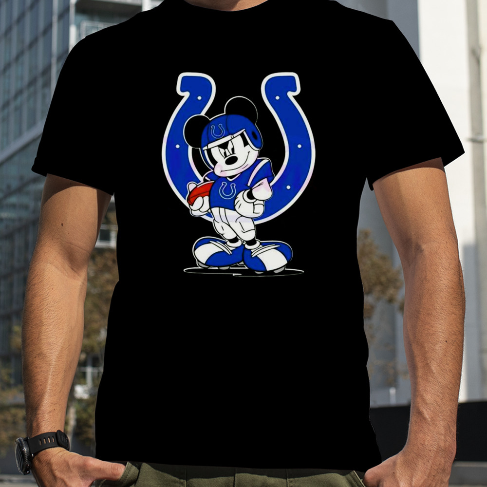 Indianapolis Colts Nfl Mickey Mouse Player 2024 T-shirt