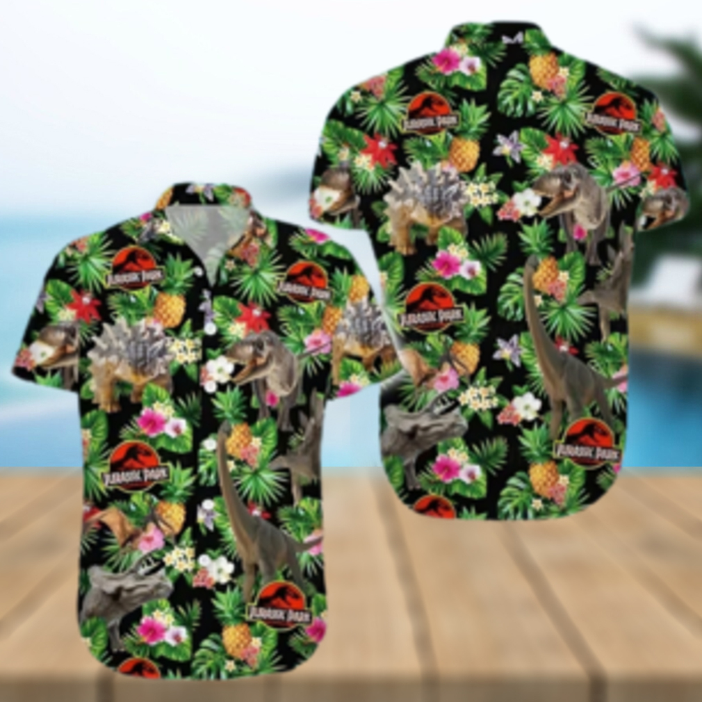 Jurassic Park Hawaiian Shirt Dinosaur Shirts Jurassic Park - Limotees