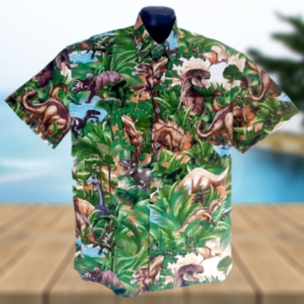 Jurassic Park Hawaiian Shirt Dinosaurs Items For Mens Women - Limotees