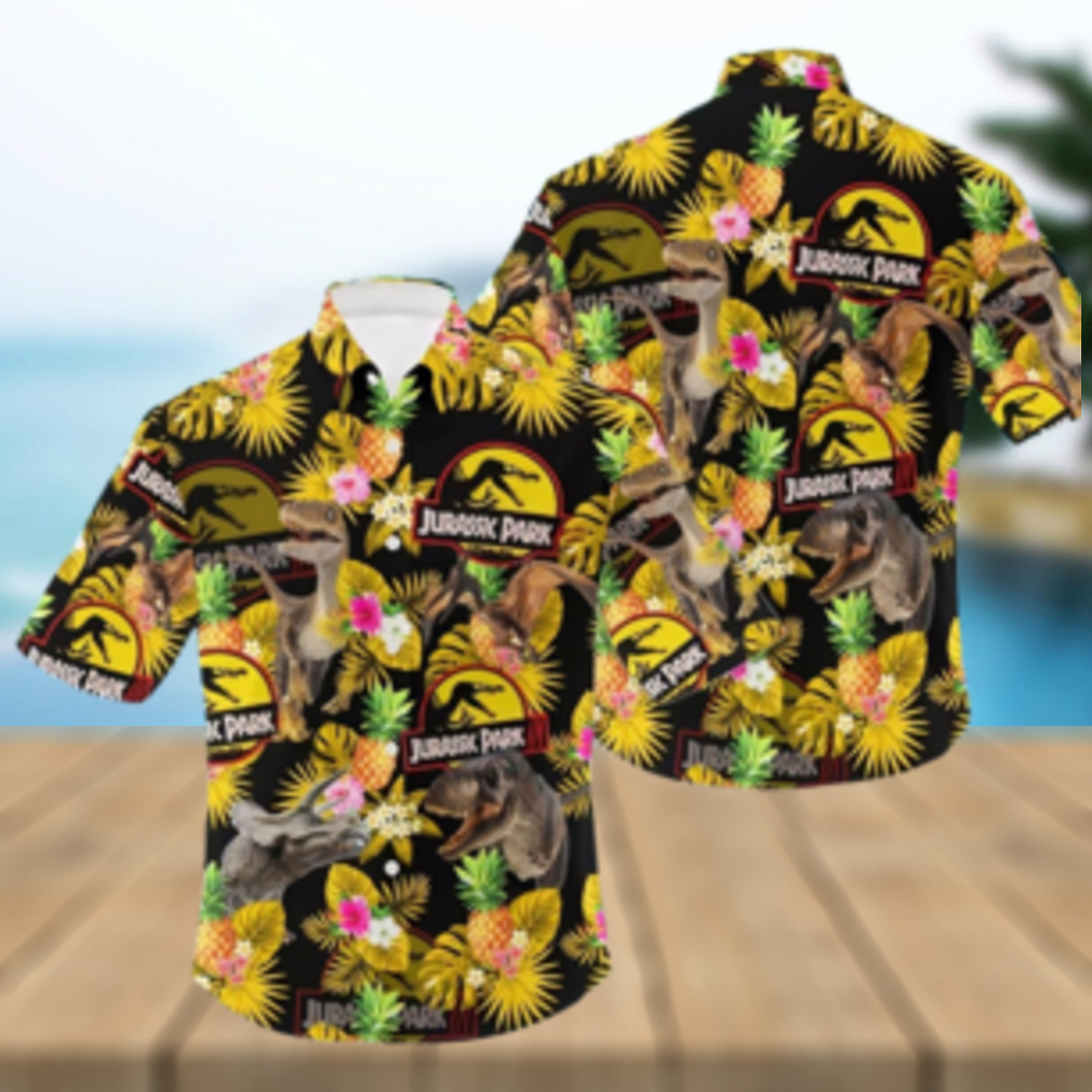 Jurassic Park Hawaiian Shirt Summer Holiday Hawaiians - Limotees