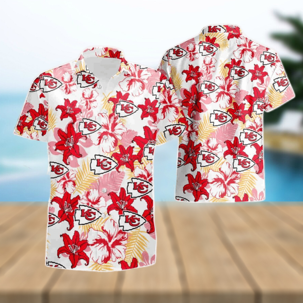 Kansas City Chiefs Flower Hawaiian Shirt - Limotees