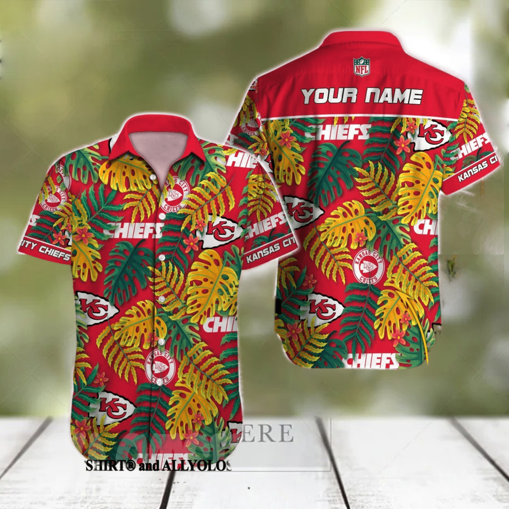 Kansas City Chiefs NFL Full Printing Hawaiian Aloha Shirt - Limotees