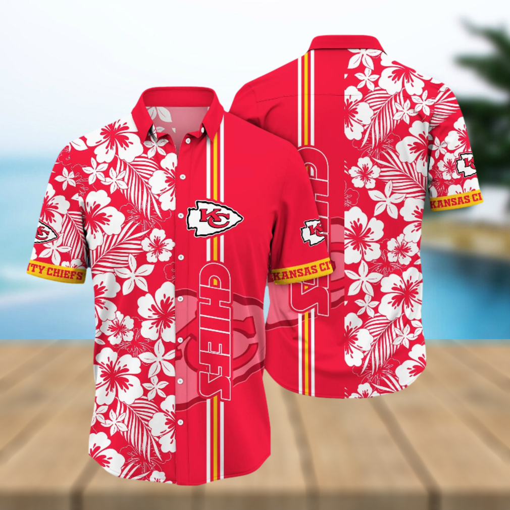 Kansas City Chiefs NFL Hawaiian Shirt Sunbathetime Aloha Shirt - Limotees