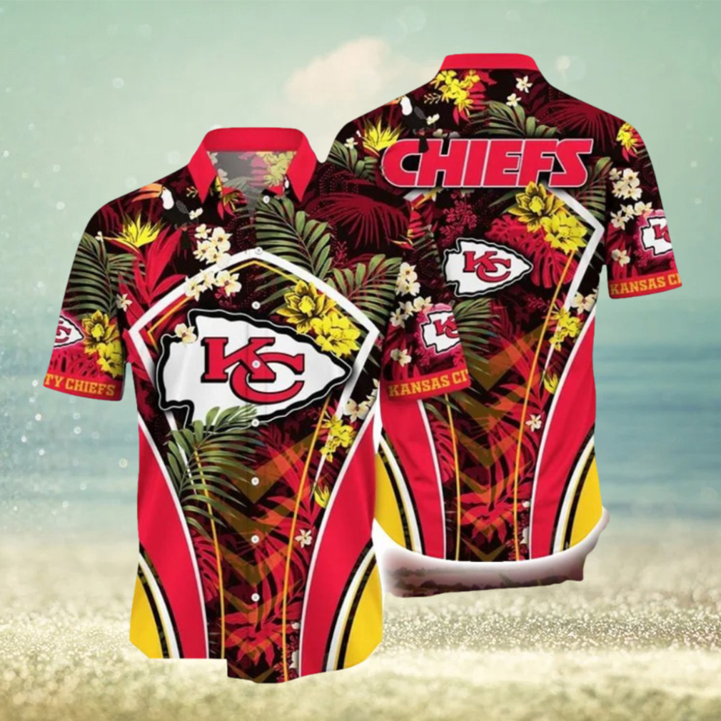 Kansas City Chiefs Nfl Flower Summer Football Hawaii Shirt For Fans - Limotees