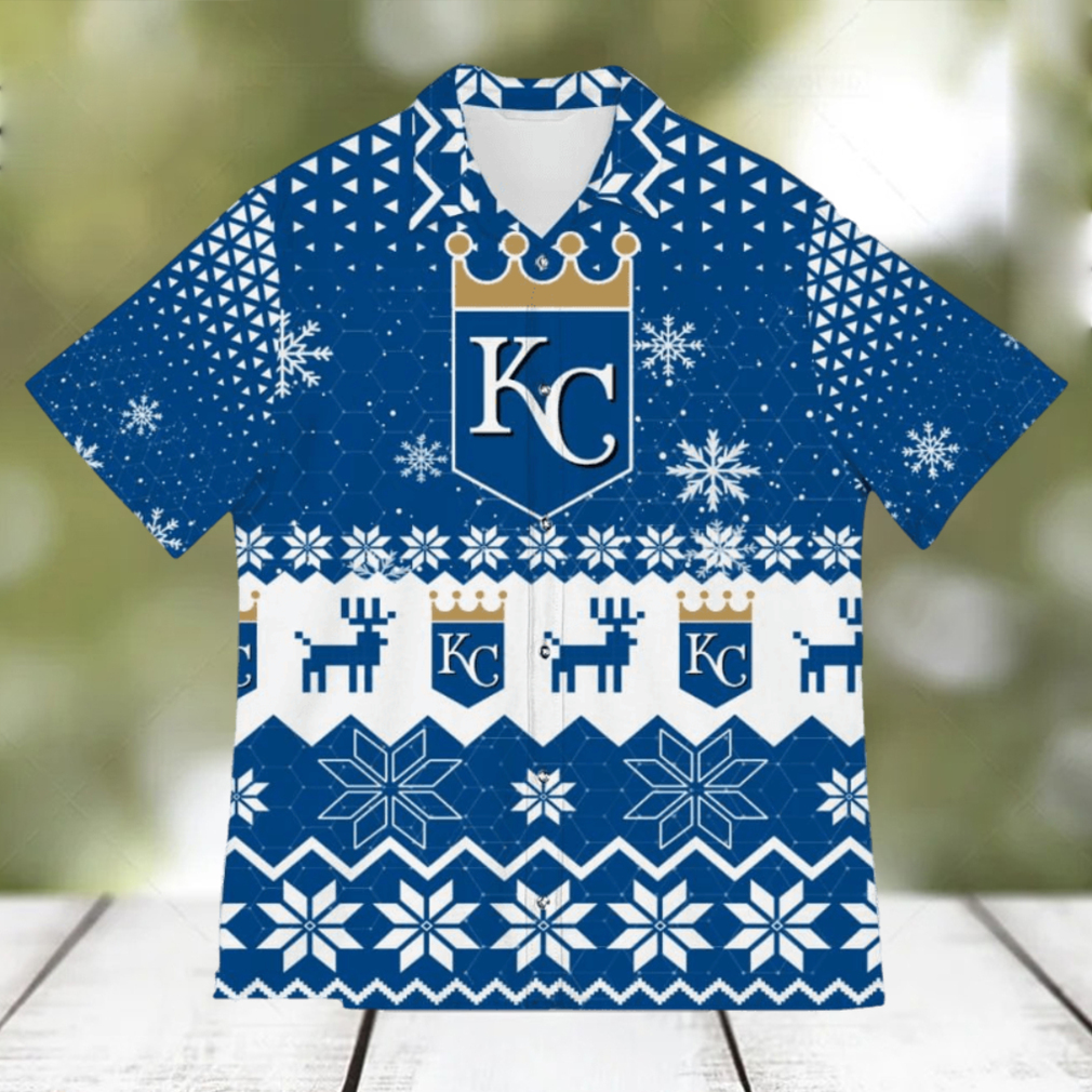 Kansas City Royals Sports Football American Ugly Christmas Hawaiian Shirt - Limotees