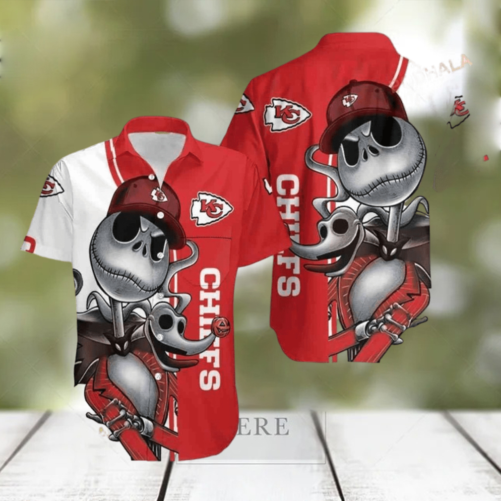 Kc Chiefs Jack Skellington Hawaiian Shirt - Limotees