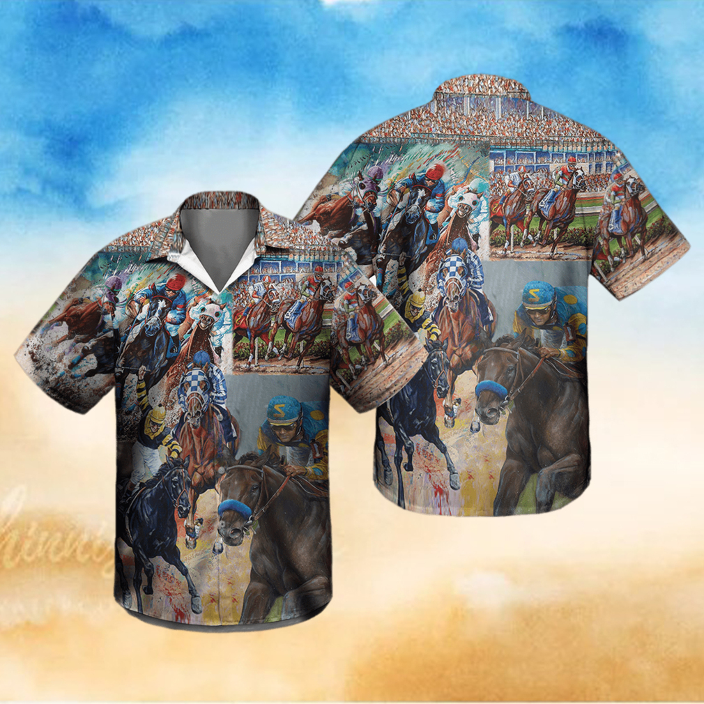 Kentucky Derby Horse Racing Hawaiian Shirt - Limotees