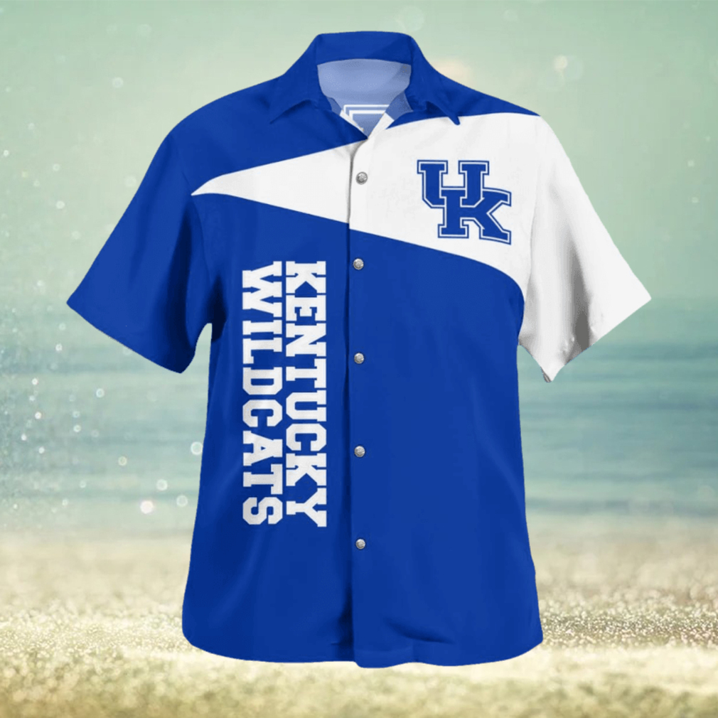 Kentucky Wildcats Bold 3D Hawaiian Shirt Best For Fans Beach Gift For Men And Women - Limotees