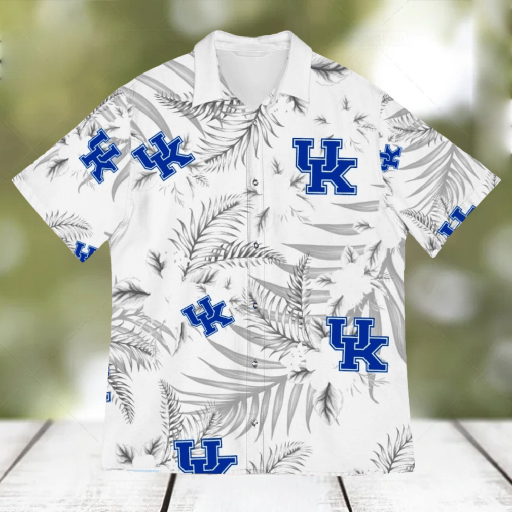 Kentucky Wildcats Sports American Hawaiian Tropical Shirt - Limotees