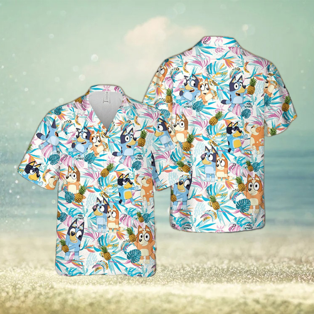 Kids Bluey Hawaiian Shirt - Limotees