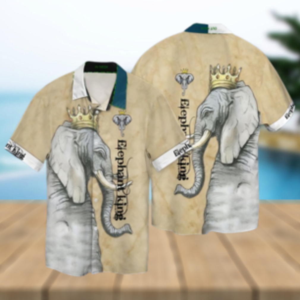 King Elephant Hawaiian Shirt - Limotees