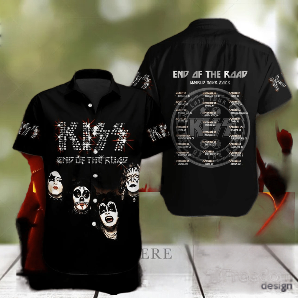 Kiss Band Live performances Hawaiian Shirt Gift For Fans - Limotees