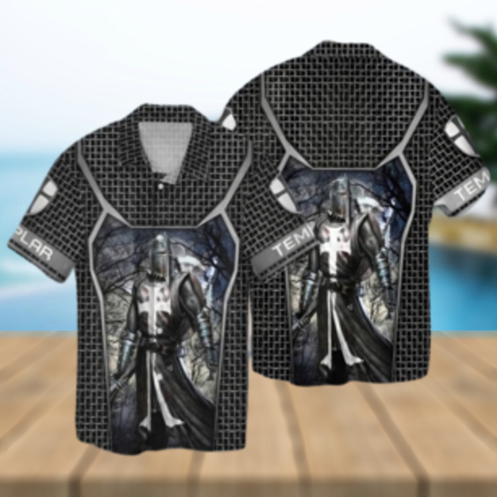 Knights Templar Armour Hawaiian Shirt - Limotees