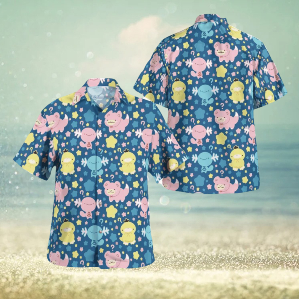 Kota Wooper And Slowpoke Hawaiian Shirt Gift For Men And Women - Limotees