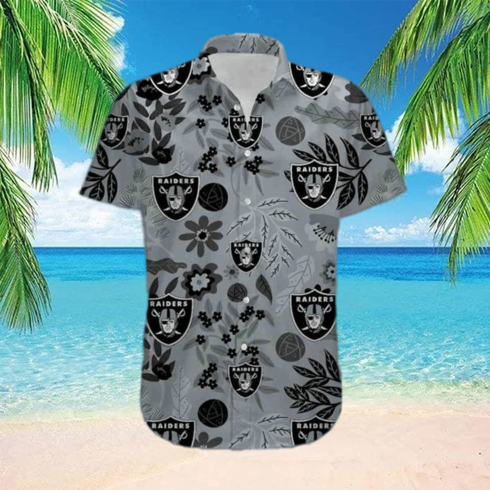 LAS VEGAS RAIDERS NFL HAWAIIAN SHIRT - Limotees