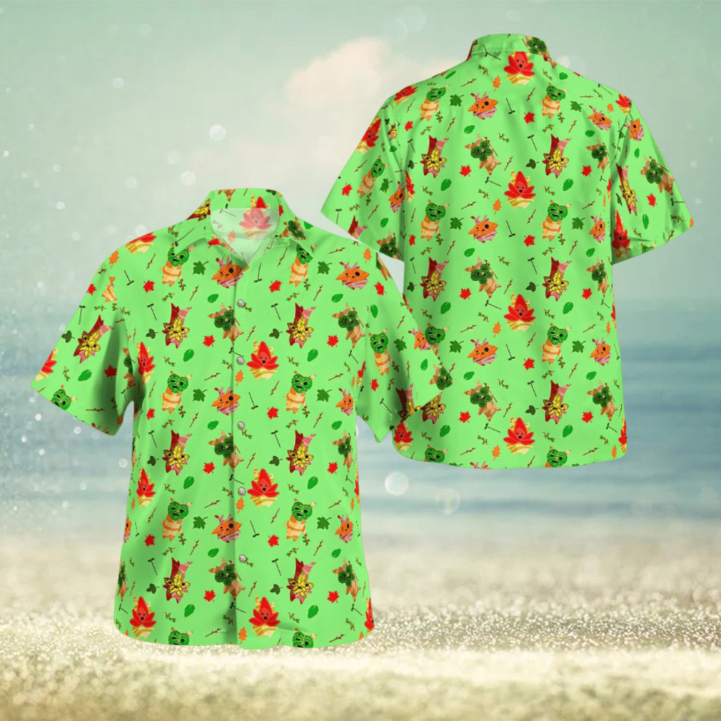 LEGEND OF ZELDA KOROK HAWAIIAN SHIRT - Limotees