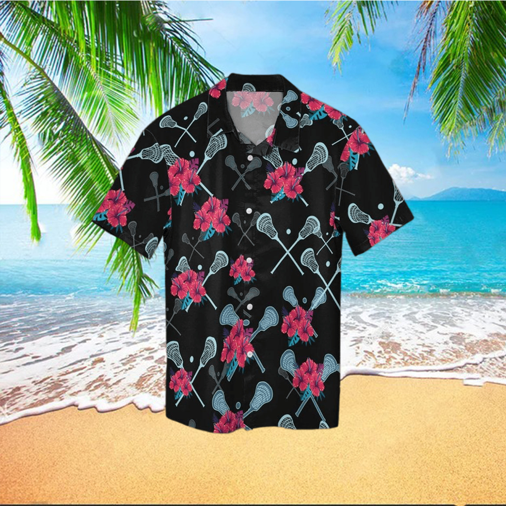 Lacrosse Tropical 3D Hawaiian Shirt - Limotees