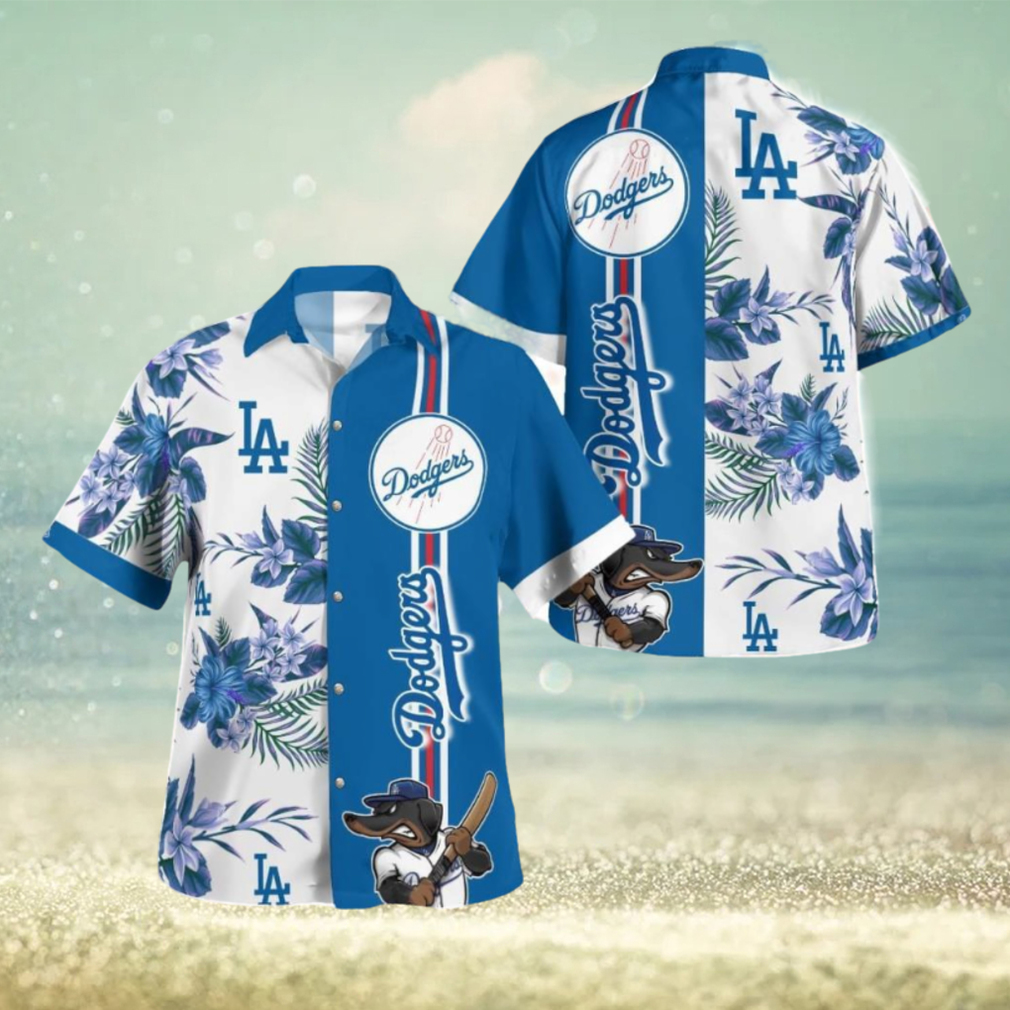 Lad Dodgers Mascot Hawaiian Shirt Gift For Men And Women - Limotees