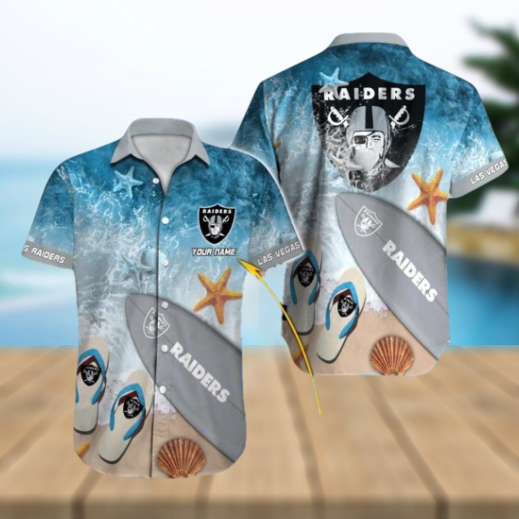 Las Vegas Raiders Custom Name Hawaiian Shirt Special Gift For Men Women - Limotees