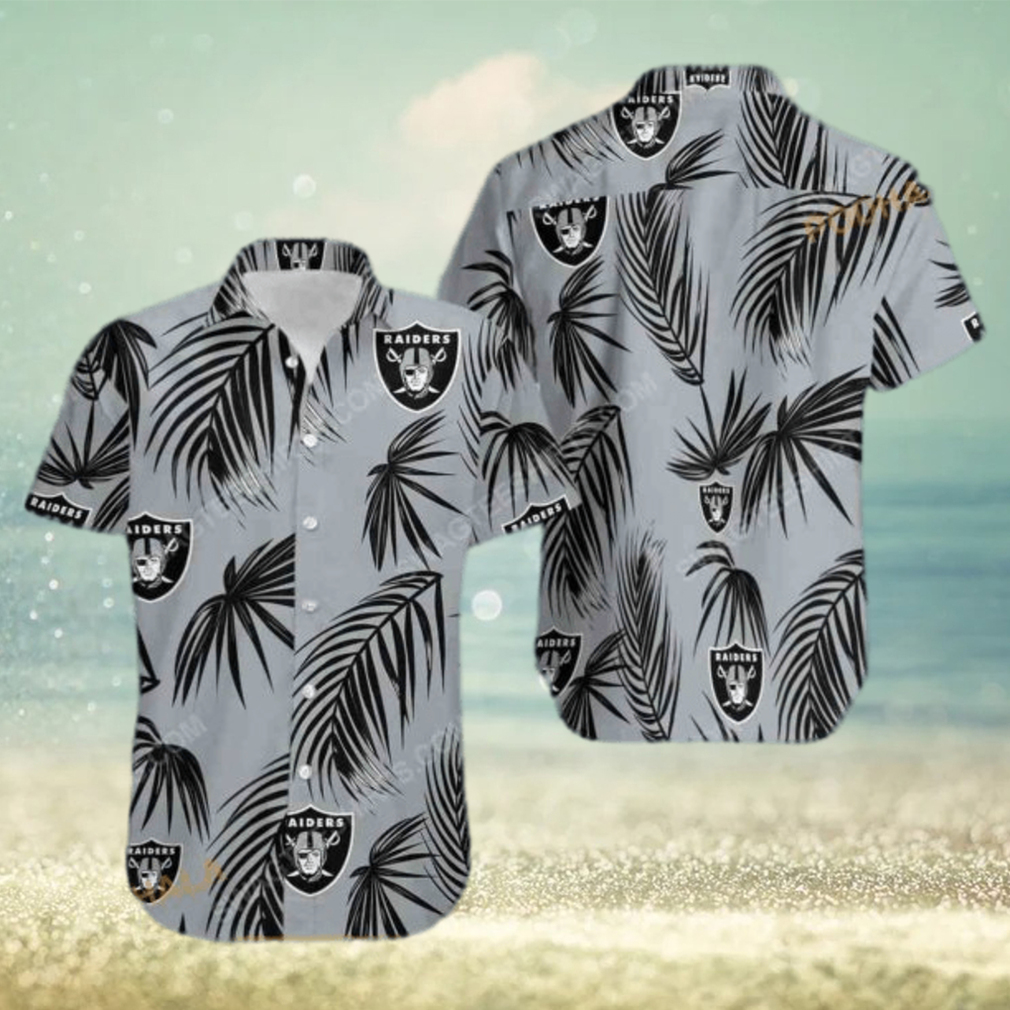 Las Vegas Raiders NFL Hawaiian Shirt Beach Gift For Dad - Limotees