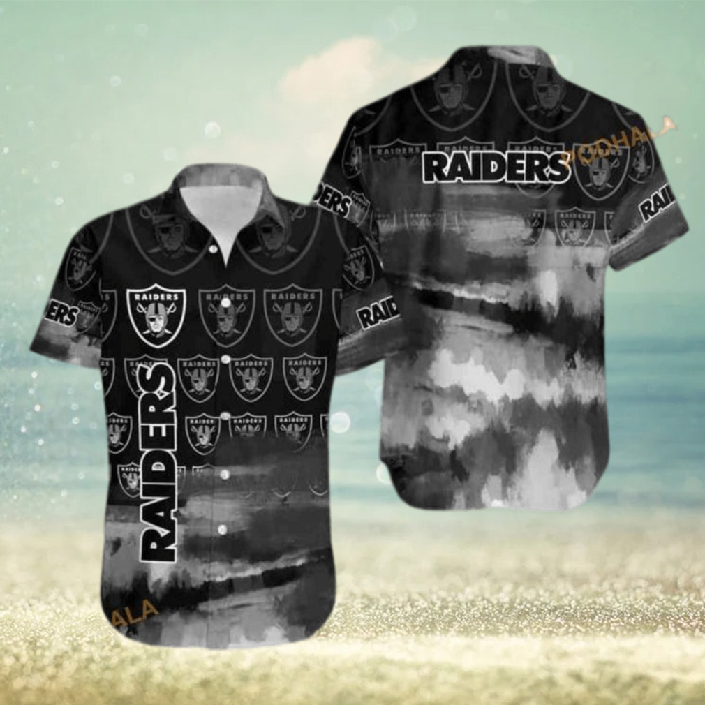 Las Vegas Raiders NFL Hawaiian Shirt For Football Fans Aloha Shirt - Limotees