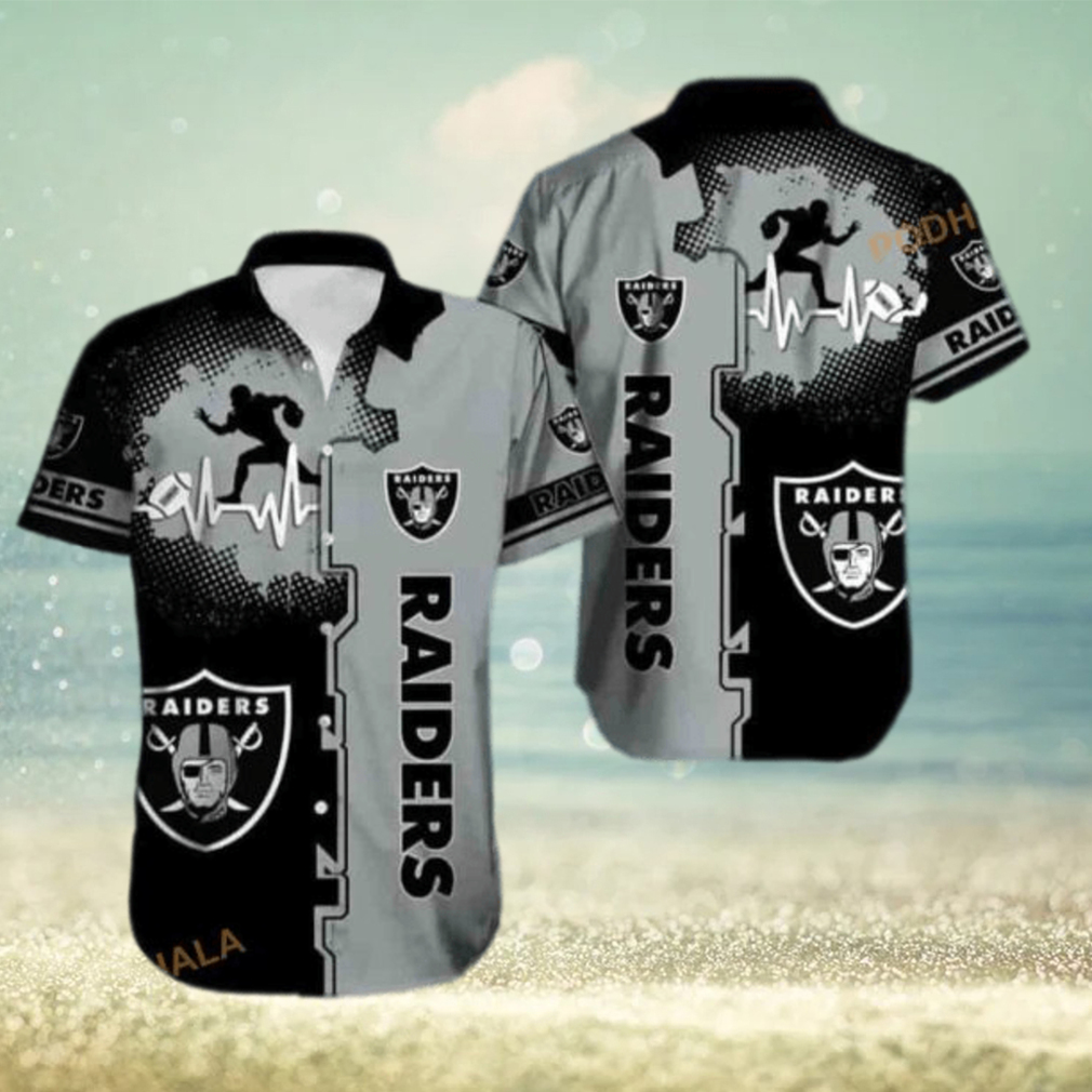 Las Vegas Raiders NFL Hawaiian Shirt Gift For Football Coach - Limotees