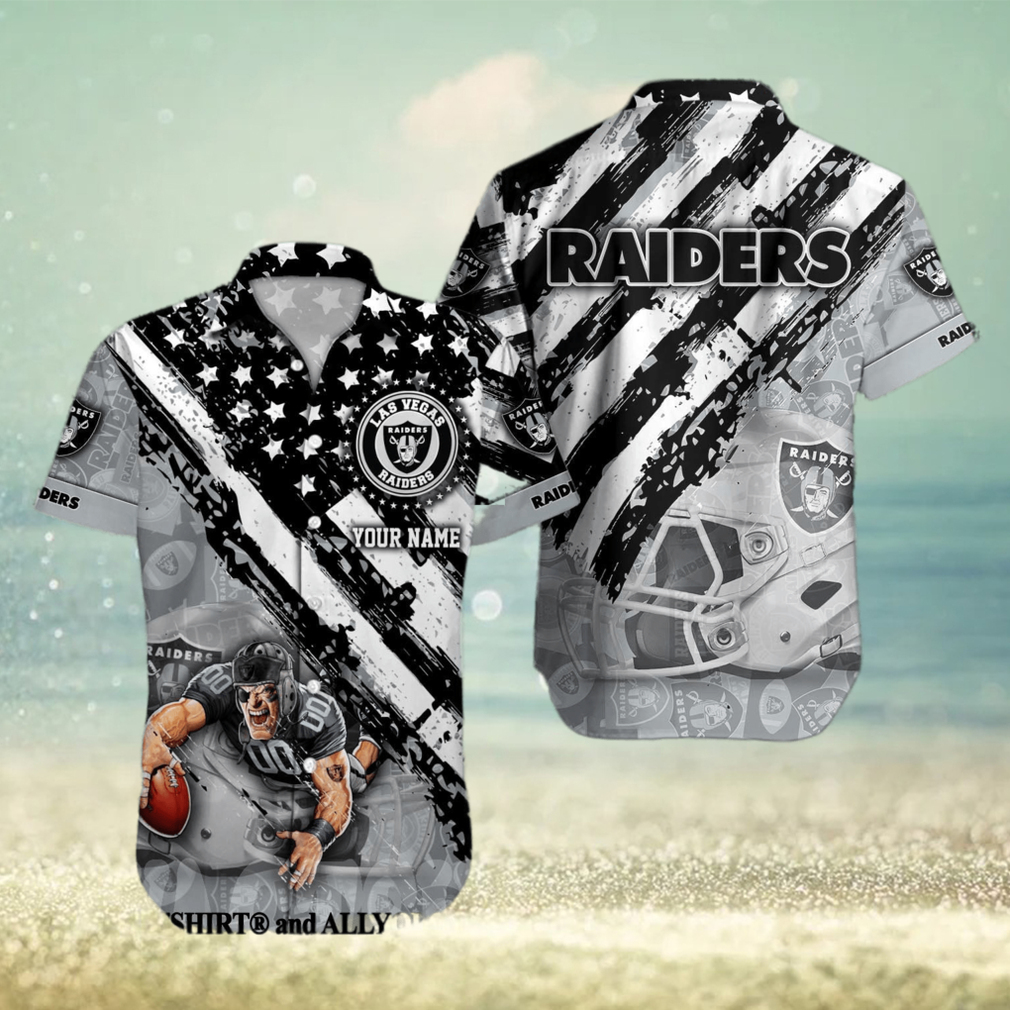 Las Vegas Raiders NFL Unisex Personalized Hawaii Shirt - Limotees