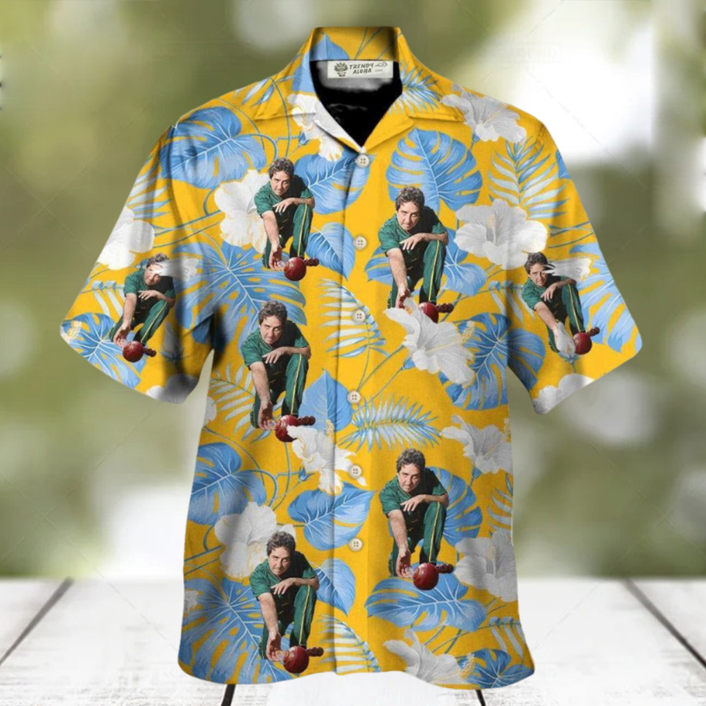 Lawn Bowling You Want Tropical Style Custom Photo Hawaiian Shirt - Limotees