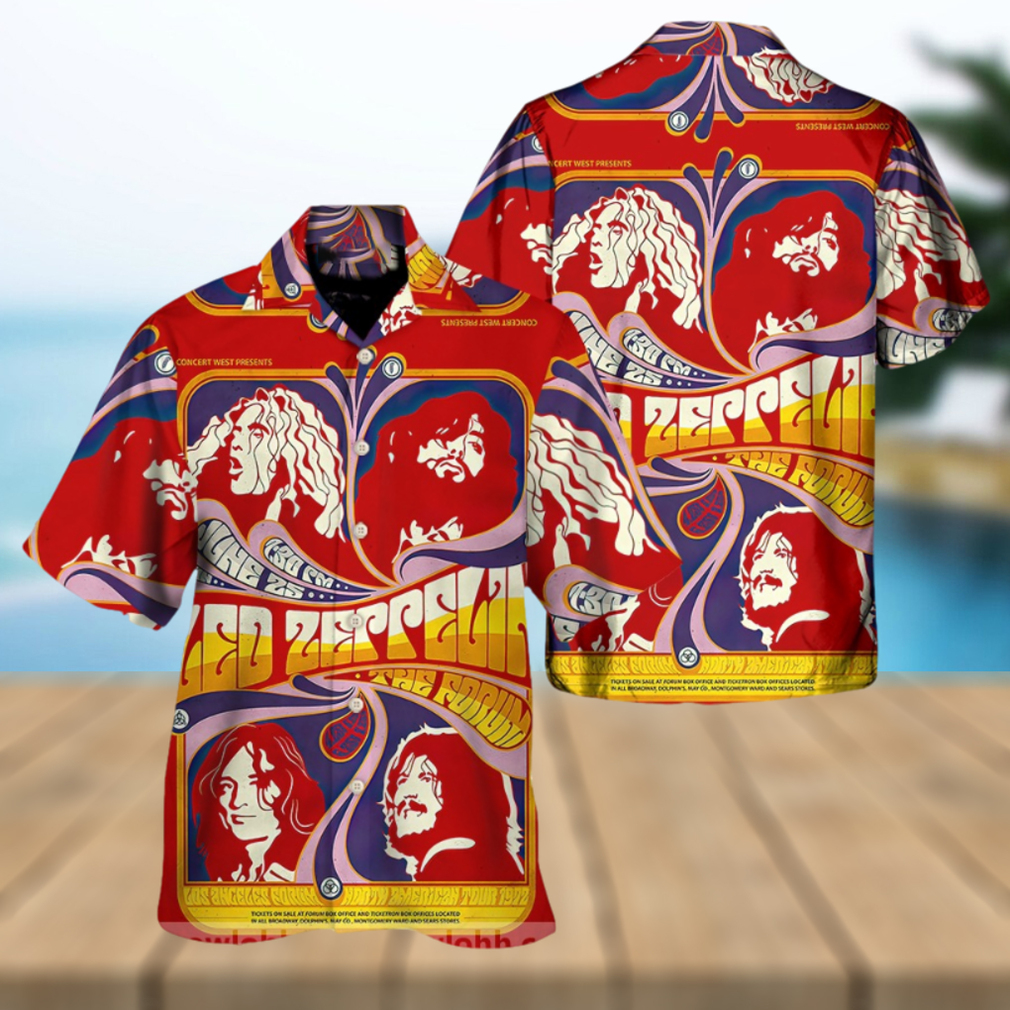 Led Zeppelin Band Hawaiian Shirt - Limotees