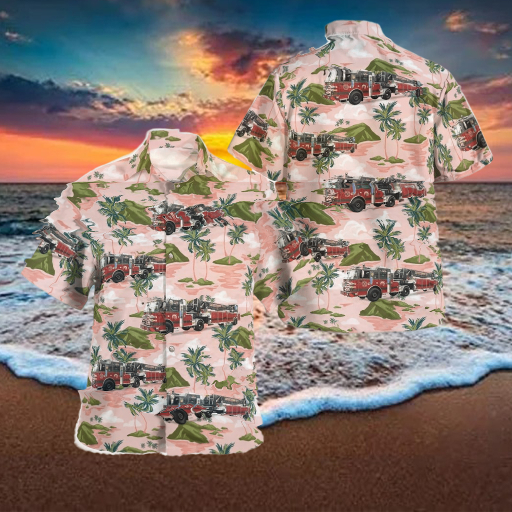 Levittown Fire Truck Hawaiian Shirt Best Style For Men Women - Limotees