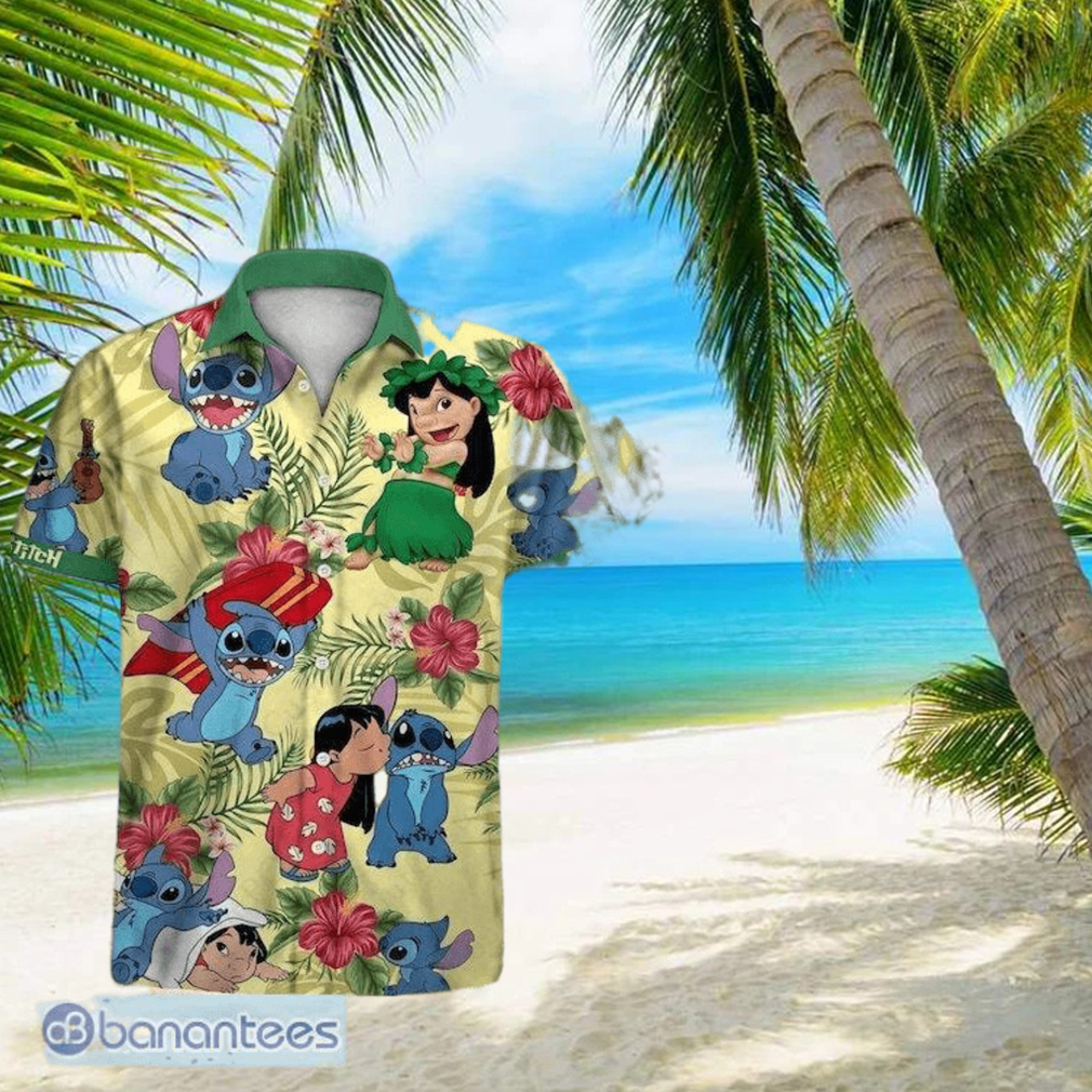 Lilo And Stitch Disney For Holiday Summer Gift Hawaiian Shirt - Limotees