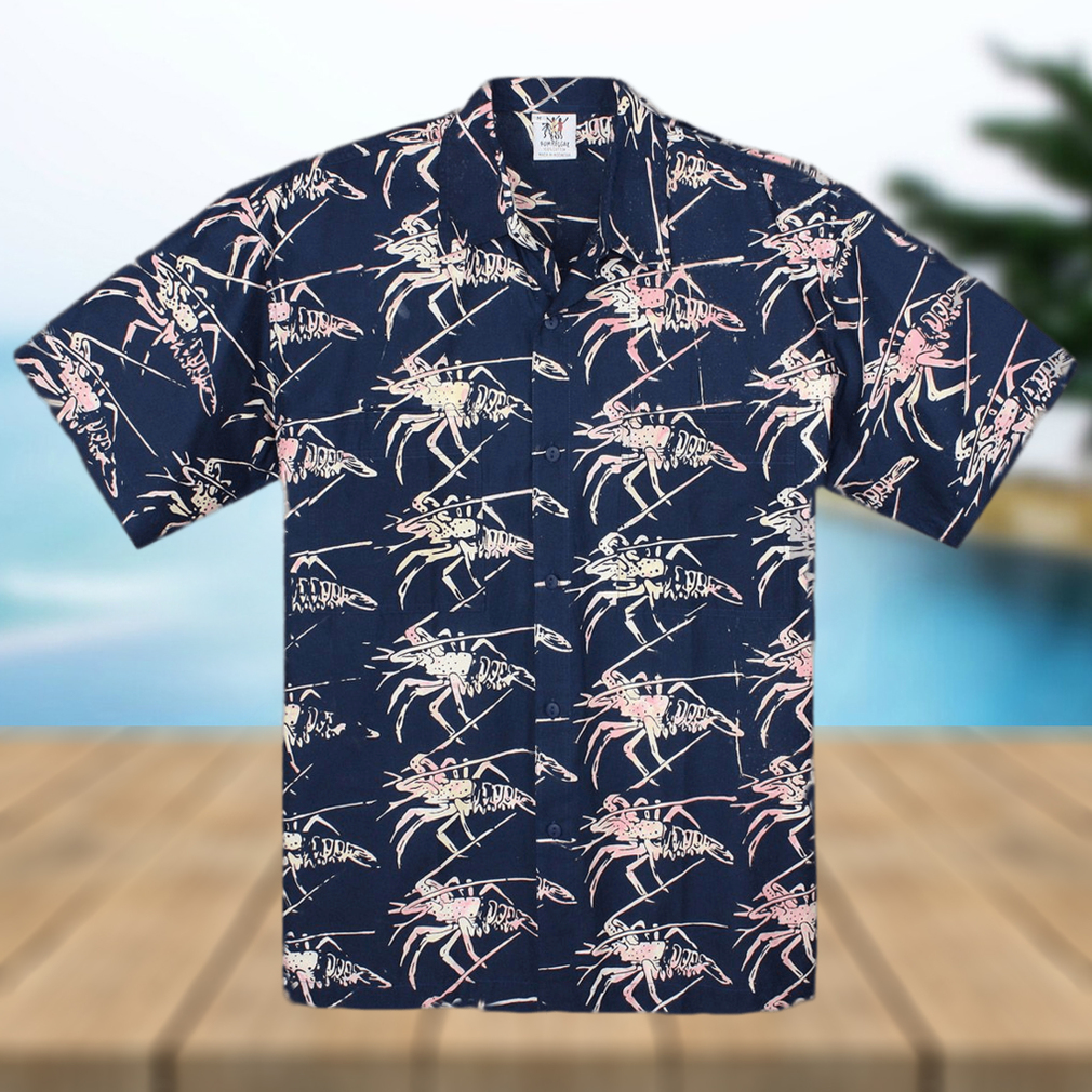 Lobster Fest Blue Amazing Design Hawaiian Shirt - Limotees