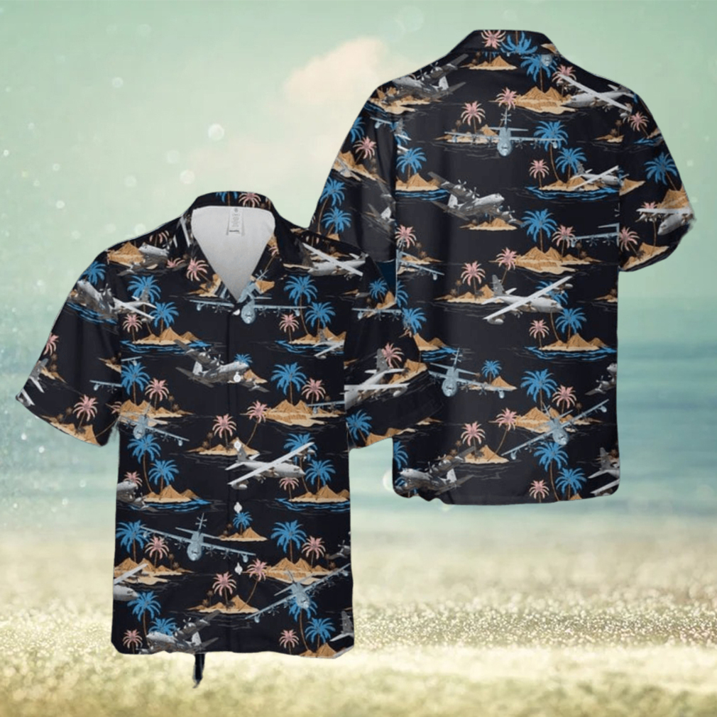 Lockheed EC 130 3D Hawaiian Shirt Summer Holiday Gift For Men And Women - Limotees