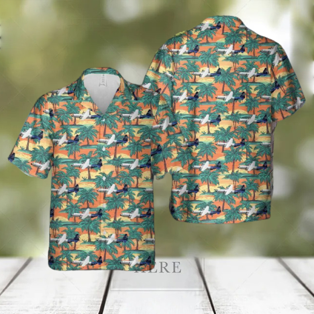 Lockheed Martin Lm 100j Hawaiian Shirt - Limotees