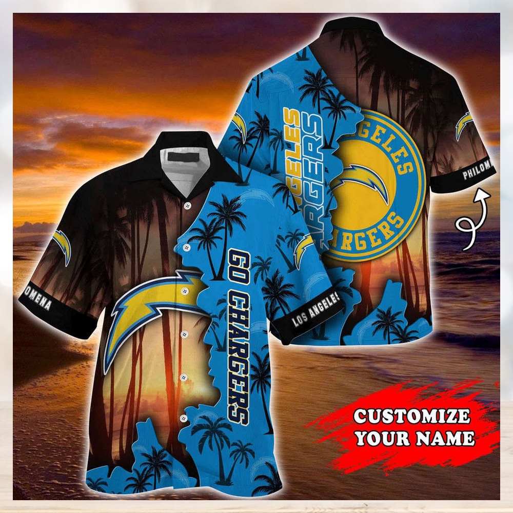 Los Angeles Chargers NFL Customized Summer Hawaii Shirt For Sports Enthusiasts - Limotees