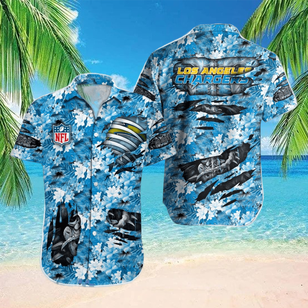 Los Angeles Chargers NFL Hawaiian Shirt - Limotees