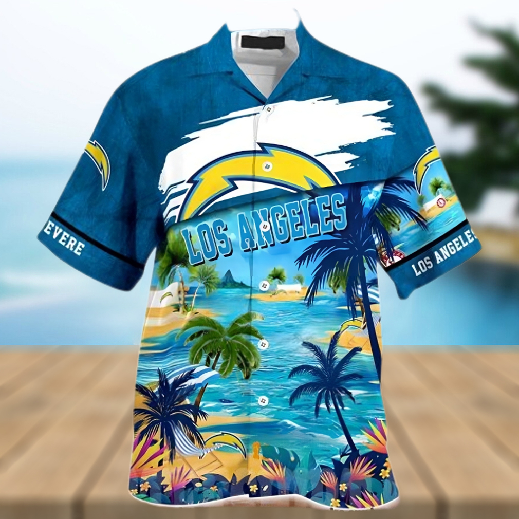 Los Angeles Chargers NFL Personalized Hawaiian Shirt - Limotees