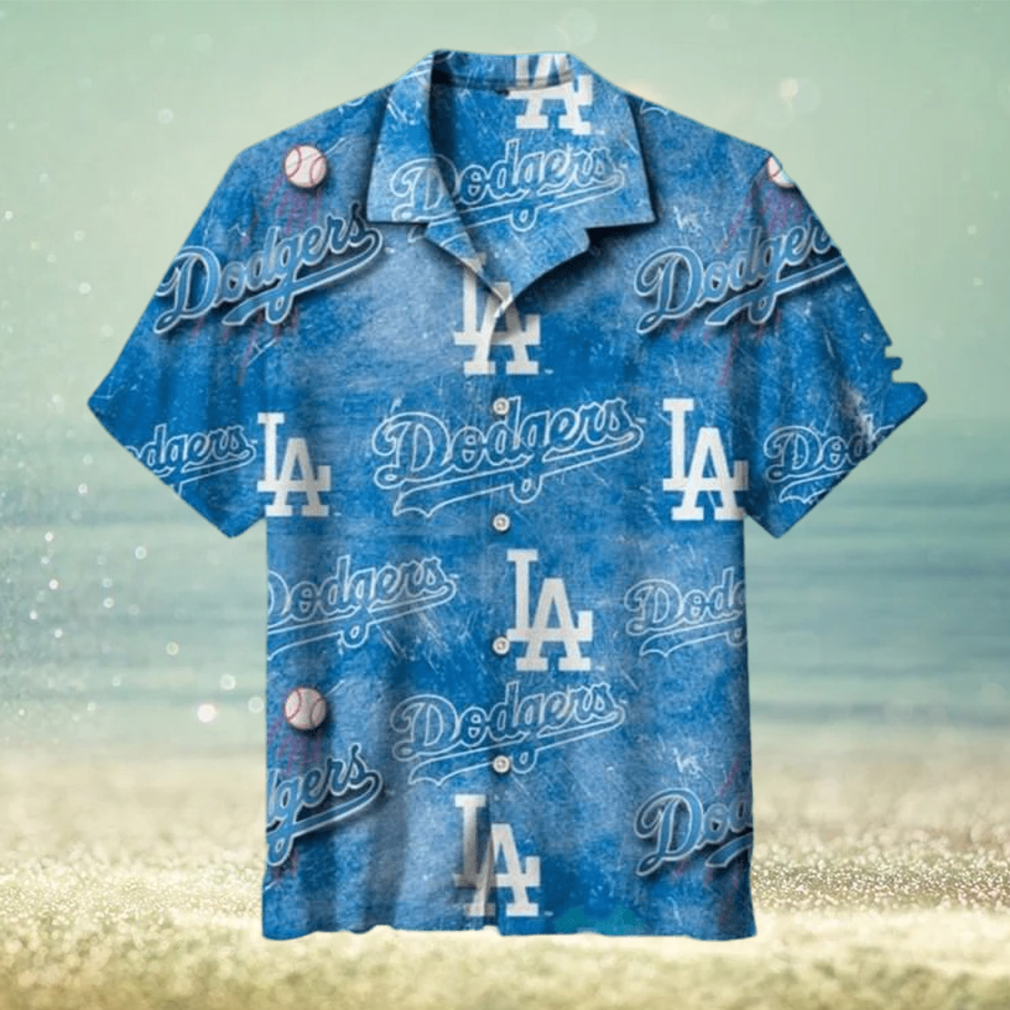 Los Angeles Dodgers Blue Dream Dodgers Hawaiian Shirt LA Dodgers Hawaiian Shirt - Limotees