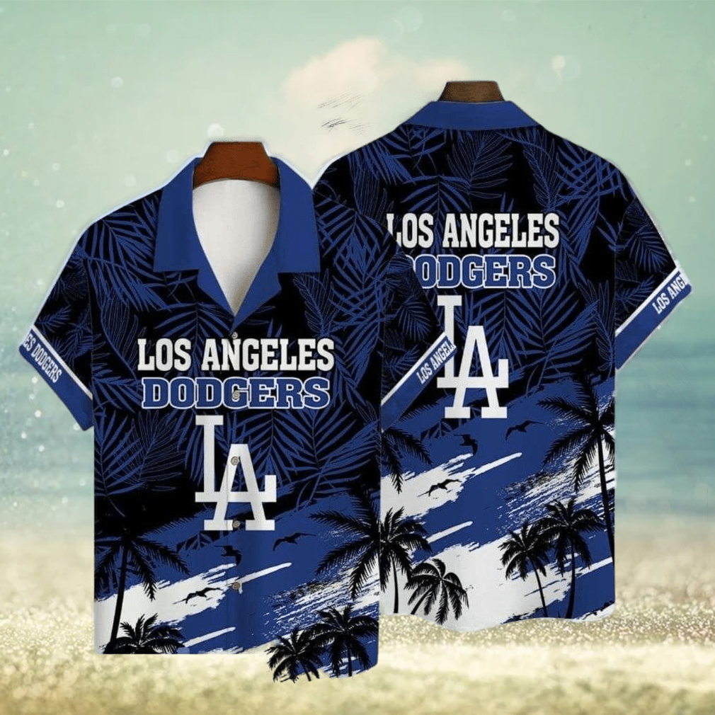 Los Angeles Dodgers Major League Baseball 3D Print Hawaiian Shirt LA Dodgers Hawaiian Shirt - Limotees