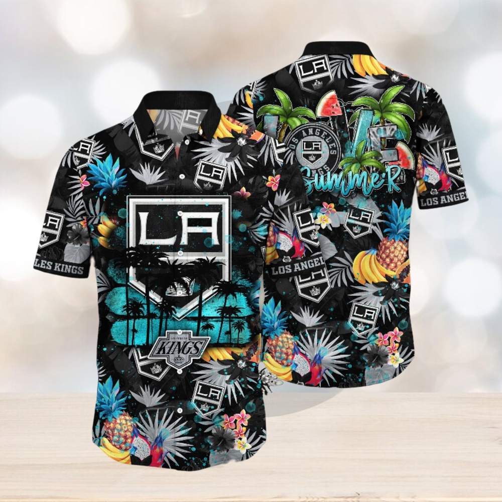 Los Angeles Kings NHL Hawaiian Shirt Sunningtime Aloha Shirt - Limotees