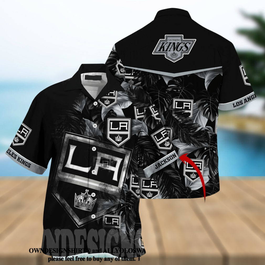 Los Angeles Kings NHL Summer Full Printed Hawaiian Shirt - Limotees