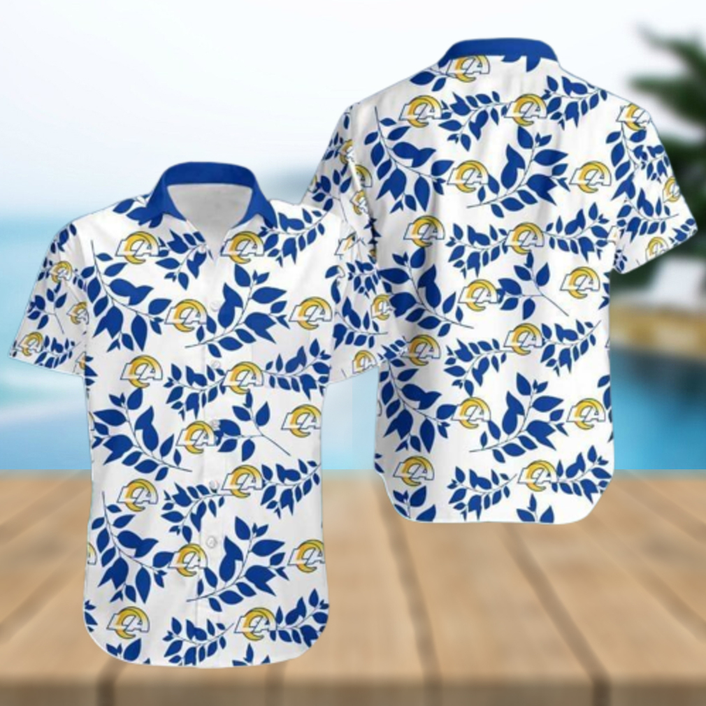 Los Angeles Rams Nfl 3D Hawaiian Shirt Men And Women For Fans Style 1 - Limotees